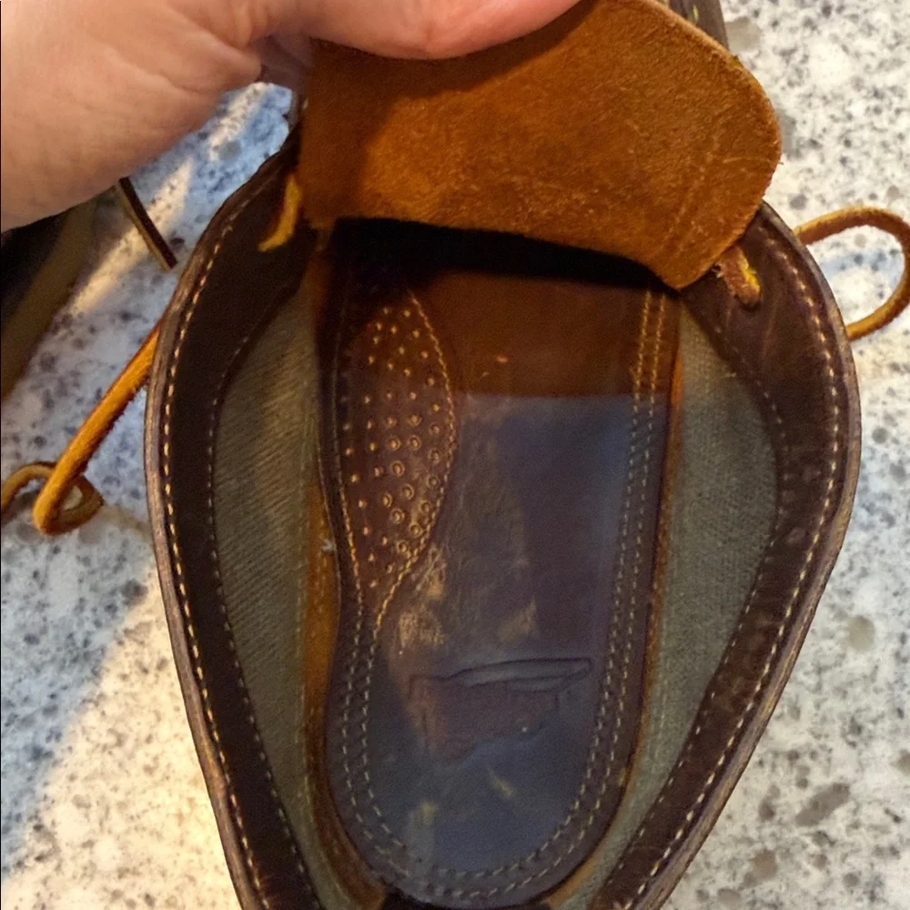 Red Wing Wabasha Chukka Boots Brown Men’s 6 Moc Toe Shoes 9185
